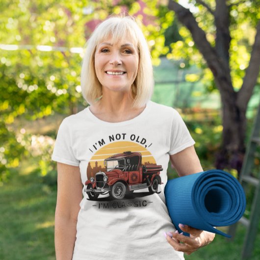 T-shirt Beauté intemporelle : Pas Vieille, Mais Classique