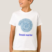 T-shirt Beauté marine (Devant)