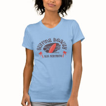 T-shirt beauté surf
