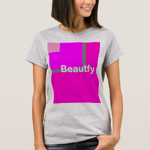 T-shirt Beautfy femmes gris