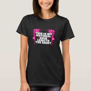 T-shirt Beautician Esthéticien Longueur des cheveux Plaisa