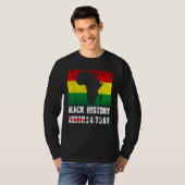 T-shirt Beautiful Black History Month 247365 We Are All Hu (Devant entier)