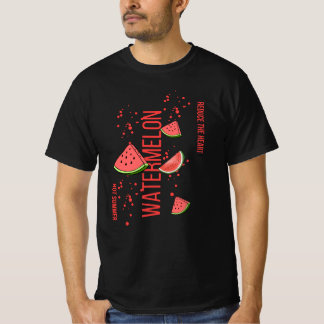 T-shirt beautiful black watermelon streetwear shirt