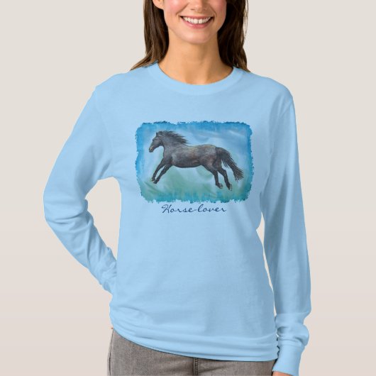 T-shirt Beautiful Equines Cheval-lover's Gift (Devant)