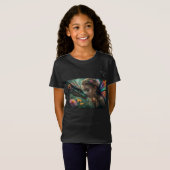 T-Shirt Beautiful Green Elf Dragon (Devant entier)