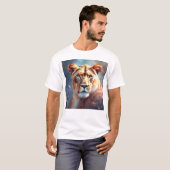 T-shirt Beautiful lioness portrait (Devant entier)