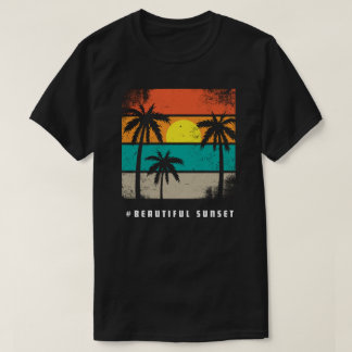 T-shirt beautiful sunset