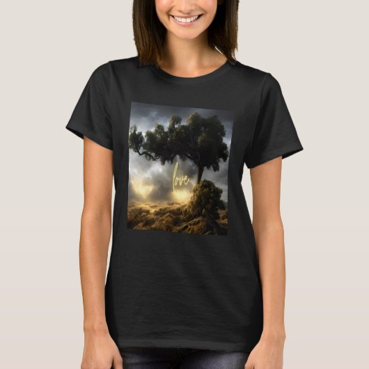 T-shirt Beautiful Vibrant Tree Nature s Beauty 4 (Devant)