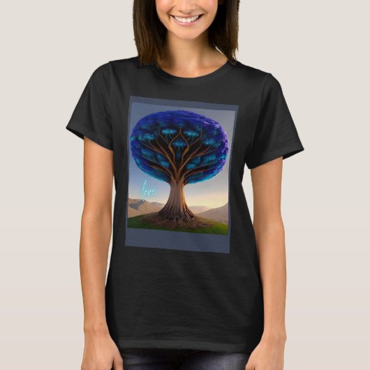 T-shirt Beautiful Vibrant Tree Nature s Beauty 5 (Devant)
