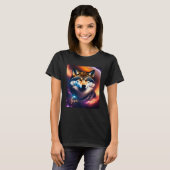T-shirt Beautiful Vibrant Wolf Nature s Beauty  4 (Devant entier)