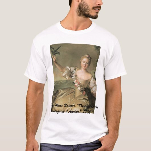 T-shirt Beauty_1 enchantant, Jean-Marc plus nattier, (Devant)