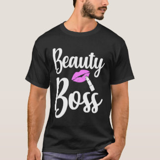 T-shirt Beauty Boss Authority Work Humor