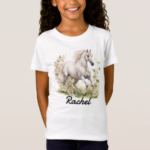 T-Shirt Beaux Chevaux Sauvages