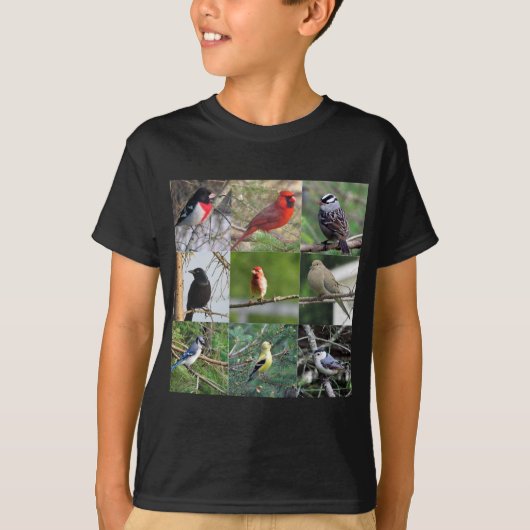 T-shirt Beaux oiseaux (Devant)