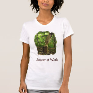 T-shirt Beaver au travail