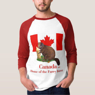 T-shirt Beaver Furry