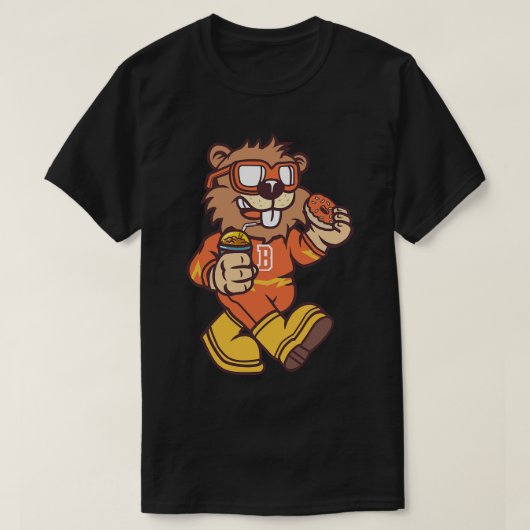 T-shirt Beaver Hero (Design devant)