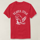 T-shirt Beaver Utah (Design devant)