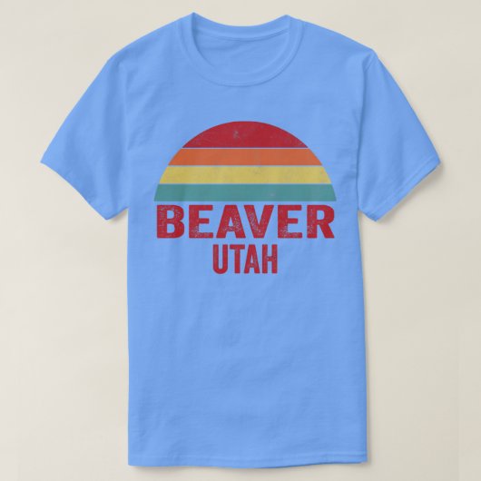 T-shirt Beaver Utah (Design devant)
