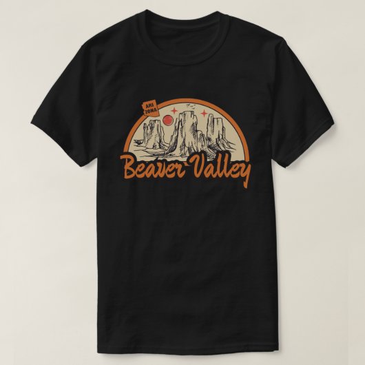T-shirt Beaver Valley, Arizona (Design devant)