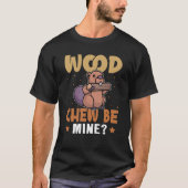 T-shirt Beaver Wood Chew Be Mine (Devant)