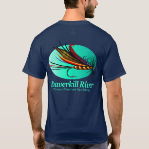 T-shirt Beaverkill River (mouche)