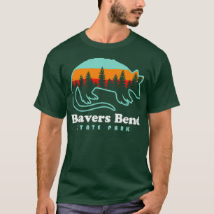 T-shirt Beavers Bend State Park Armadillo Oklahoma Camping