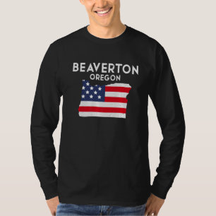 T-shirt Beaverton Oregon USA State America Travel Oregon