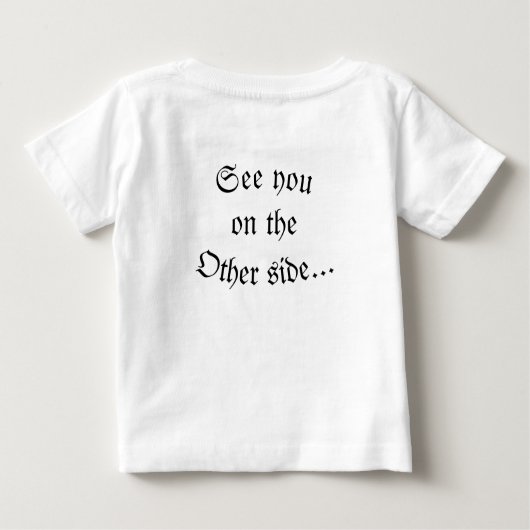 T-shirt bébé (Dos)
