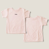 T-shirt bébé (Design Recto & Verso)