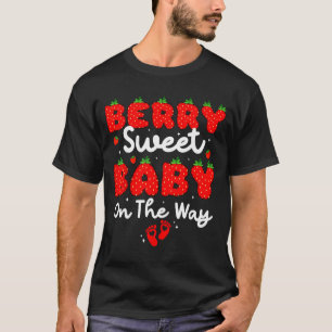 T-shirt Bébé à la saveur de baie sur le chemin bébé fraise