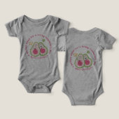 T-Shirt bébé amour (Design Recto & Verso)