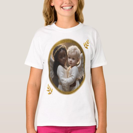 T-shirt Bébé Anges (Devant)