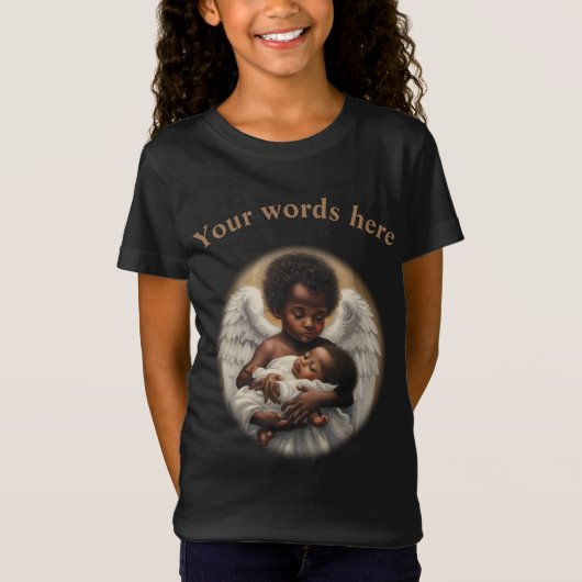 T-Shirt Bébé Anges (Devant)
