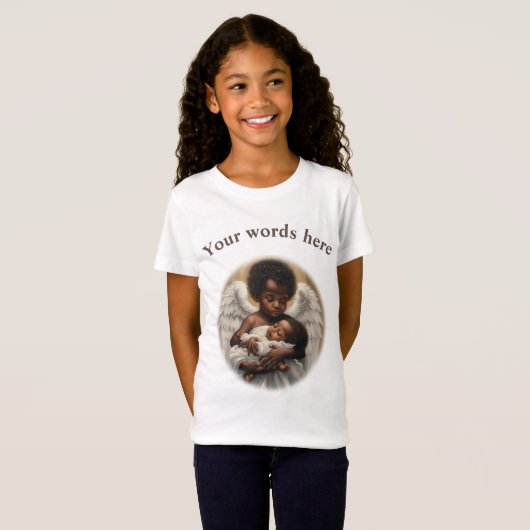 T-Shirt Bébé Anges (Devant entier)