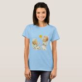 T-shirt Bébé Anges de Noël (Devant entier)
