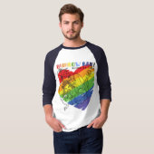 T-shirt Bébé Arc-en-ciel (Devant entier)