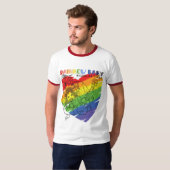 T-shirt Bébé Arc-en-ciel (Devant entier)
