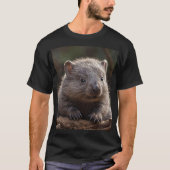 T-shirt Bébé australien maudit Wombat, (Devant)