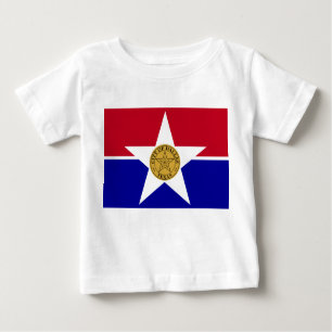 T-shirt bébé avec Dallas, U.S.A.