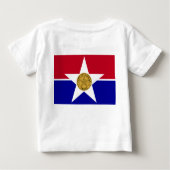 T-shirt bébé avec Dallas, U.S.A. (Dos)