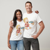 T-shirt Bébé avec de la fièvre (Unisexe)