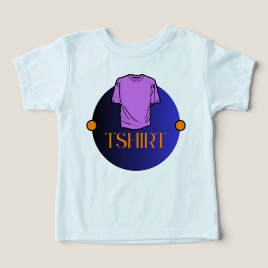 T-shirt bébé avec motif (Design Recto)