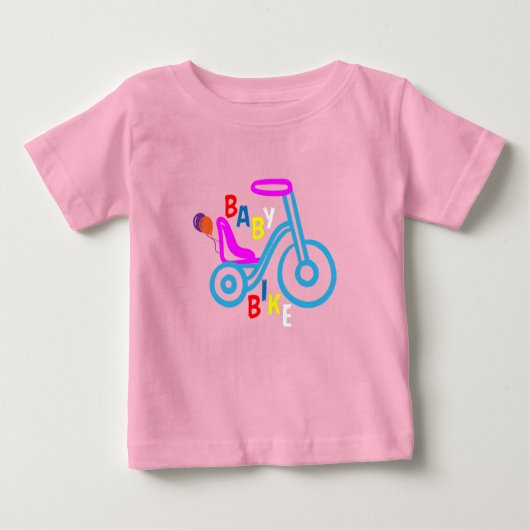 T-shirt bébé "BABY BIKE" (Devant)