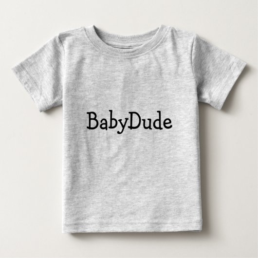 T-shirt bébé BabyDude (Devant)