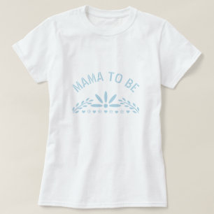 T-shirt Bébé bleu Papel Picado Bébé Garçon Douche