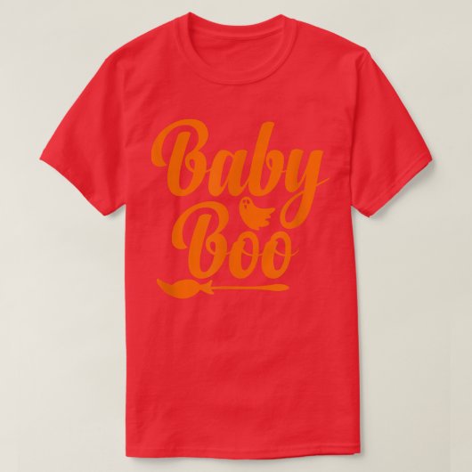 T-shirt Bébé Boo Halloween 23 (Design devant)