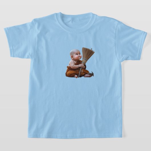 T-shirt bébé Bouddha pour enfants (Poser)
