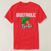 T-shirt Bébé Broccoholic (Design devant)