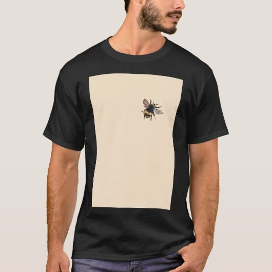 T-shirt Bébé Bumble Bee Spiral (Devant)